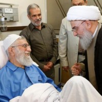 عيادة العلماء والشخصيات للإمام الخامنئي حفظه الله في المستشفى